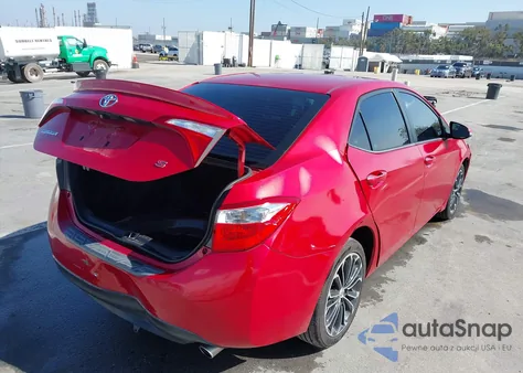 2016 Toyota Corolla S Plus from USA, damaged, VIN 5YFBURHE4GP529405